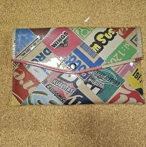 Upcycle Patchwork Women's Clutch